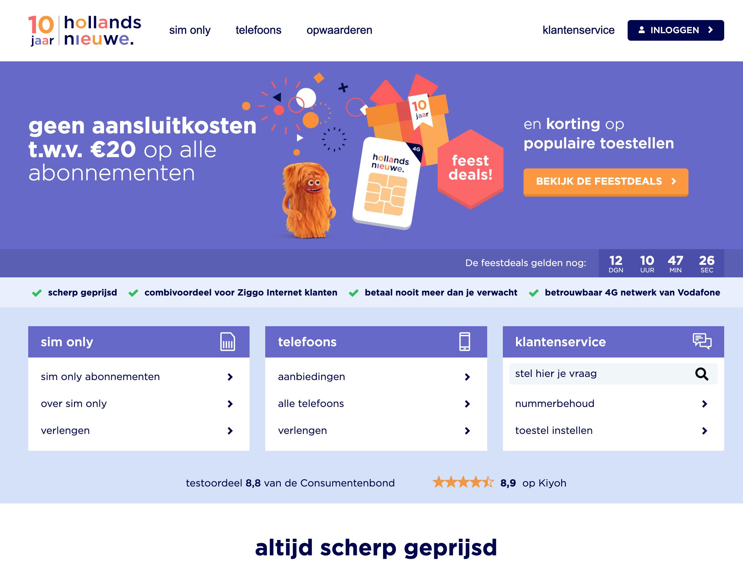 hollandsnieuwe website & app